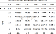 苏州科技城外国语附属秦馀小学校一周菜单（2023-2024年度第二学期第十四周)
